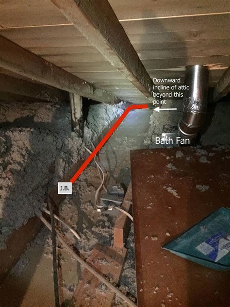 conduit from attic to closest